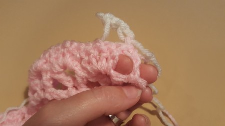 Lacy Crocheted Baby Blanket