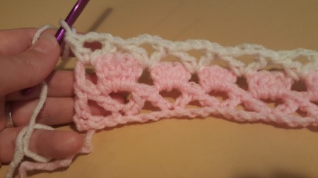 Lacy Crocheted Baby Blanket