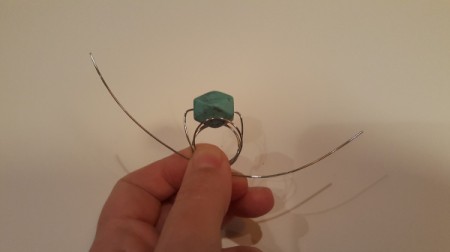 Wire Wrapped Bead Rings