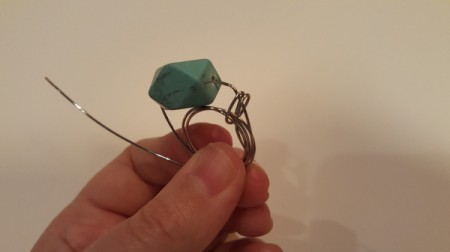 Wire Wrapped Bead Rings