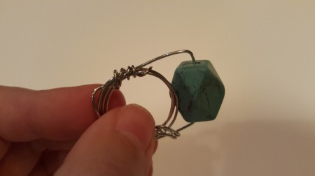Wire Wrapped Bead Rings
