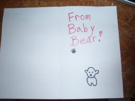 Poppa Bear Card for Father's Day