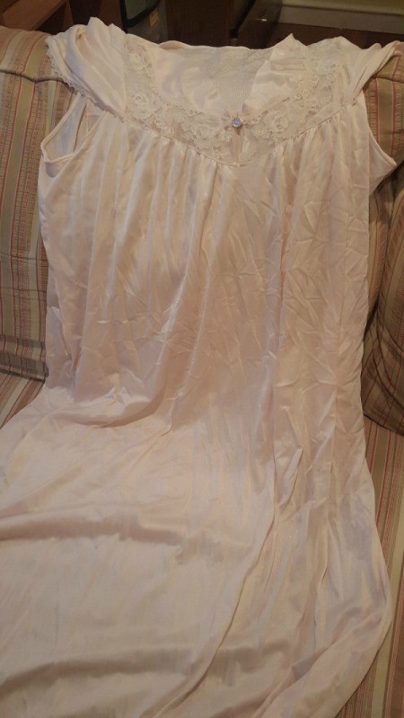 Making a Slip From An Old Nightgown | ThriftyFun