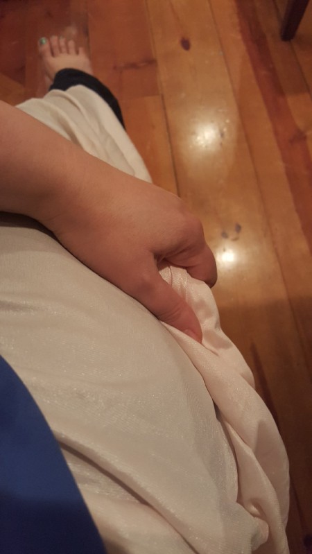 Making a Slip From An Old Nightgown