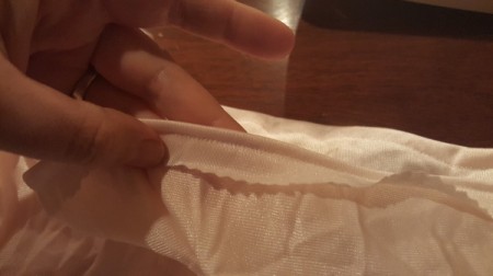 Making a Slip From An Old Nightgown