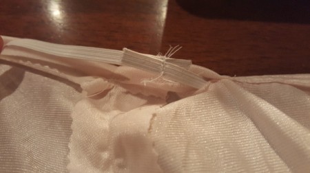 Making a Slip From An Old Nightgown