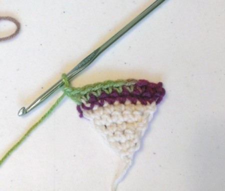 Crochet Owl Note Hanger