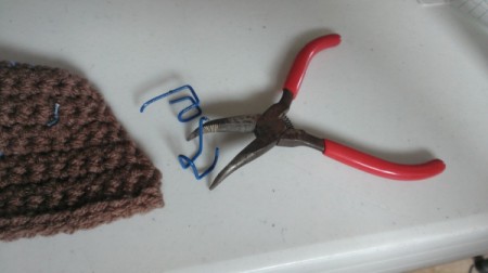 Crochet Owl Note Hanger