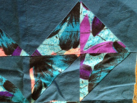 Repairing a Tear in a Quilt Block