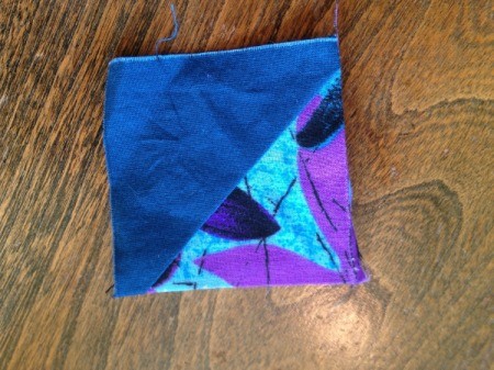 Repairing a Tear in a Quilt Block