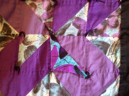 Repairing a Tear in a Quilt Block