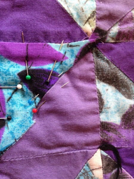 Repairing a Tear in a Quilt Block