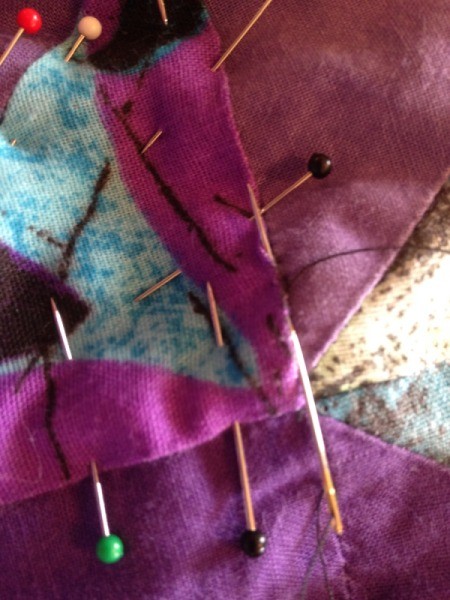 Repairing a Tear in a Quilt Block