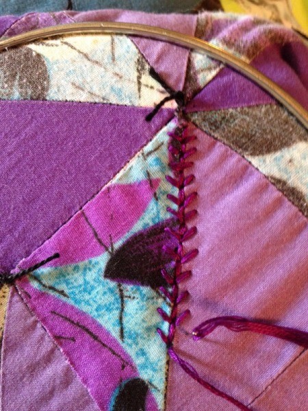 Repairing a Tear in a Quilt Block