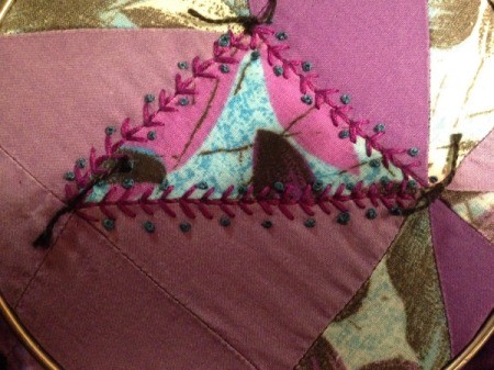 Repairing a Tear in a Quilt Block