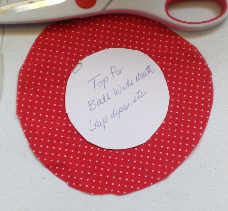 Old Fashioned Sewing Jar with a New Twist