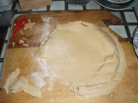 Fourth of July Pie - pie dough