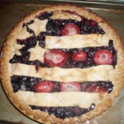 Fourth of July Pie - baked pie
