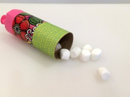 Paper Tube Marshmallow Launcher