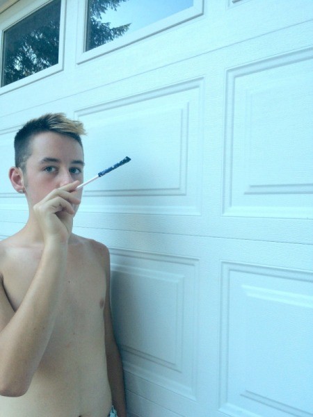 4th of July Straw Rocket