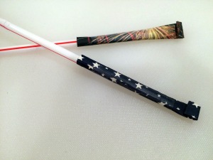 4th of July Straw Rocket