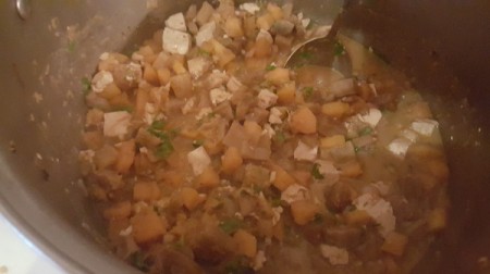 Coconut Squash and Tofu