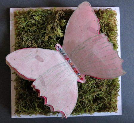 Forest Butterfly Birthday Card