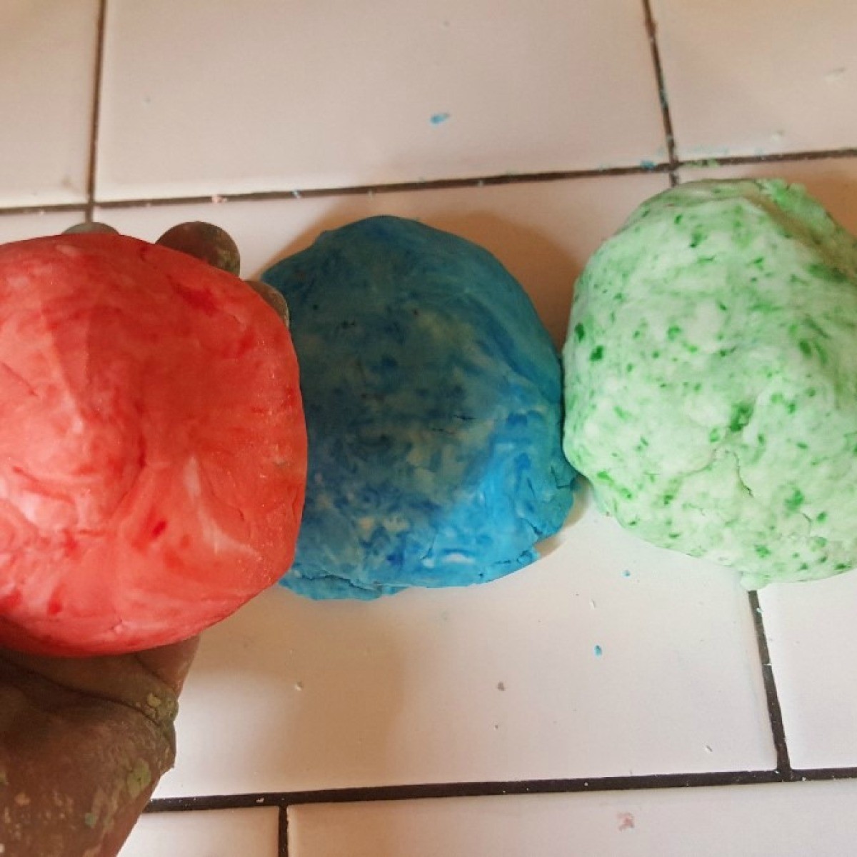 cornstarch playdough no cook