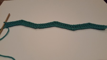 Ripple Crochet Purse