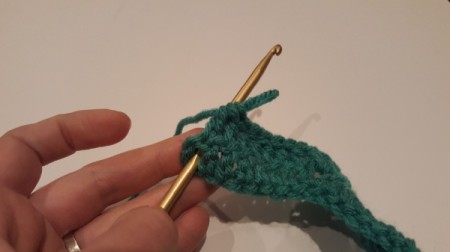 Ripple Crochet Purse