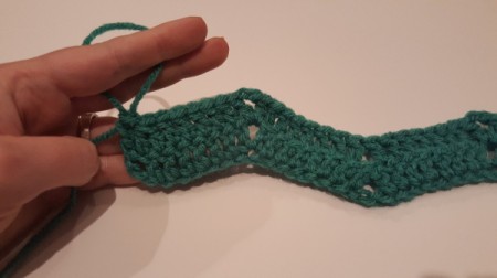 Ripple Crochet Purse
