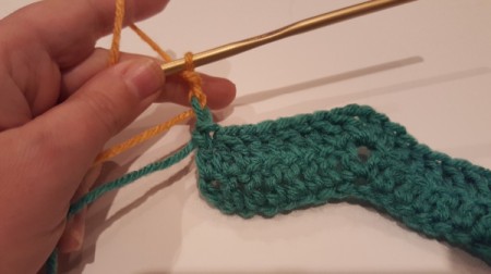 Ripple Crochet Purse