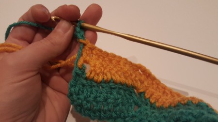 Ripple Crochet Purse