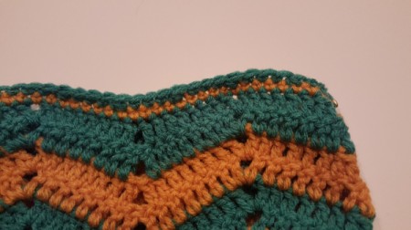 Ripple Crochet Purse