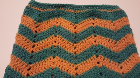 Ripple Crochet Purse