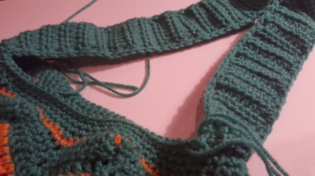 Ripple Crochet Purse