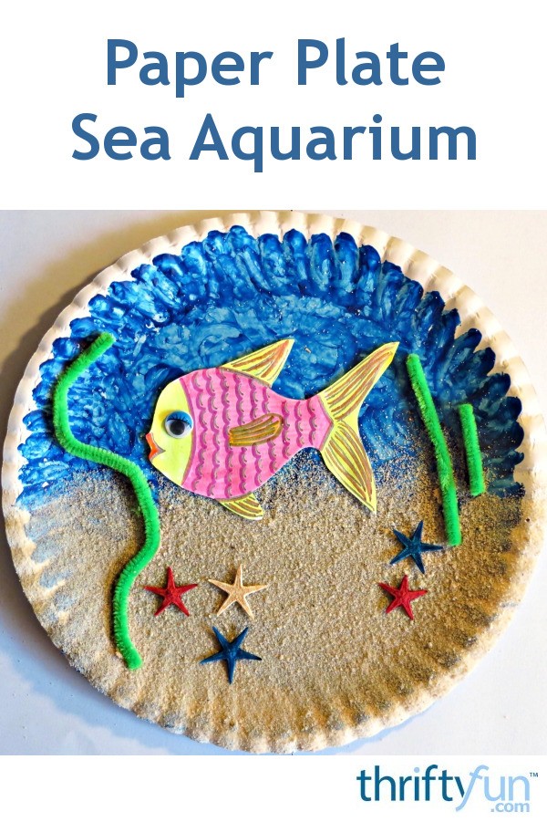 Making a Paper Plate Sea Aquarium  ThriftyFun