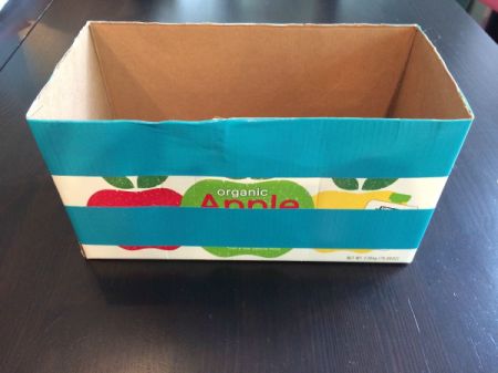 Duct Tape Car Trash Bin