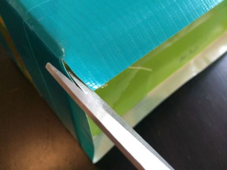 Duct Tape Car Trash Bin