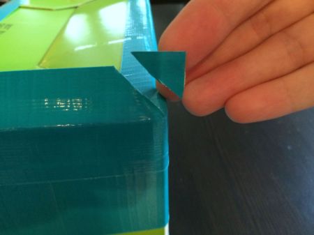 Duct Tape Car Trash Bin