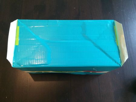 Duct Tape Car Trash Bin