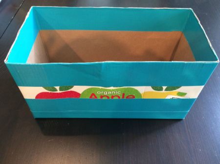 Duct Tape Car Trash Bin