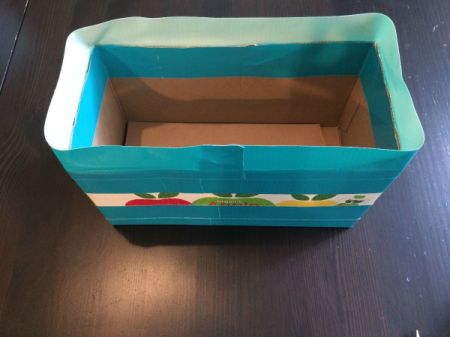 Duct Tape Car Trash Bin