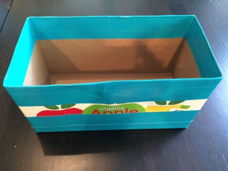 Duct Tape Car Trash Bin