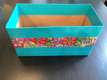 Duct Tape Car Trash Bin