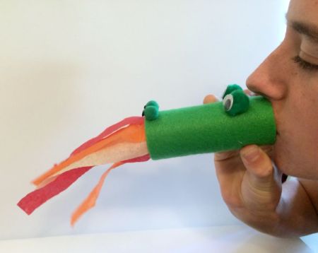 Toilet Paper Tube Dragon