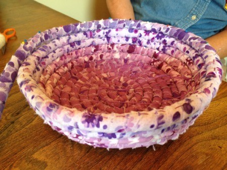 Making a Coiled Rag Bowl | ThriftyFun