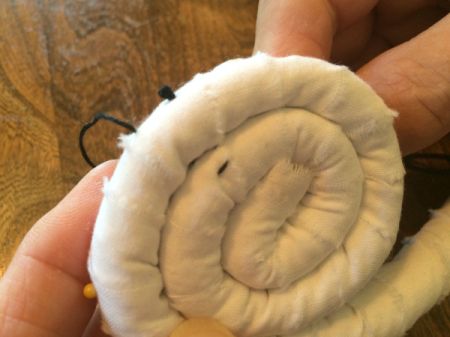 Tack Stitching a Coil Project