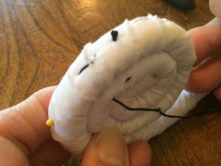 Tack Stitching a Coil Project