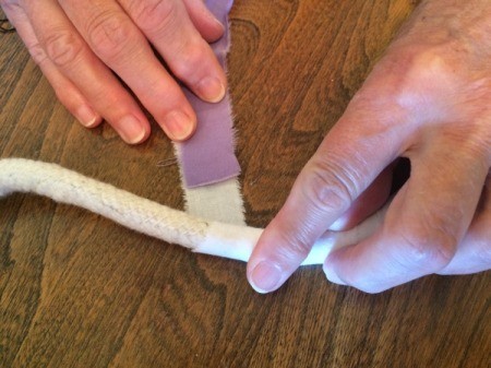 adding a new fabric strip